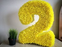 DIY birthday numbers: ideas and instructions for creating different types and options (67 photos + video)