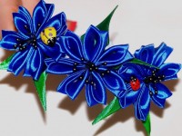 We weave flowers from ribbons with our own hands: 97 photos and videos of creating original crafts