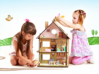 DIY leļļu māja: soli pa solim izveidojiet rotaļlietu māju. 66 projektu un ideju foto